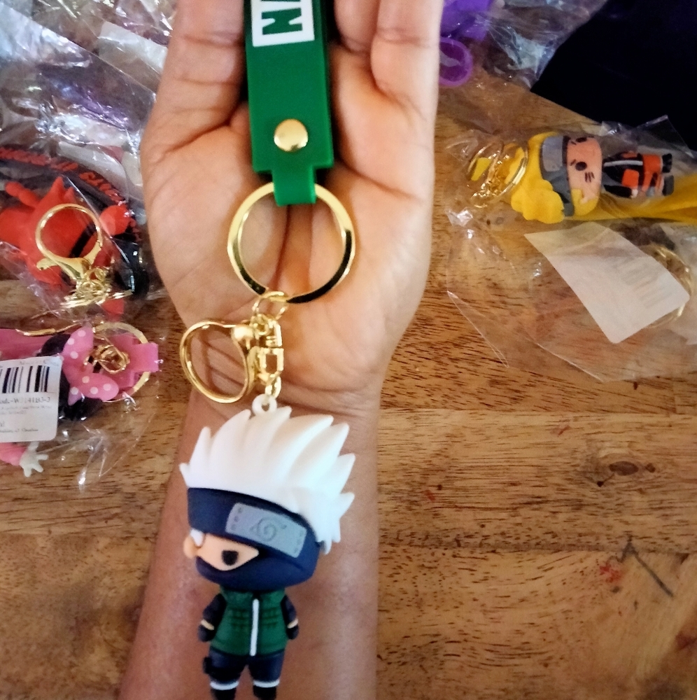 Naruto keychains  ready for birthday gifts, this keycha